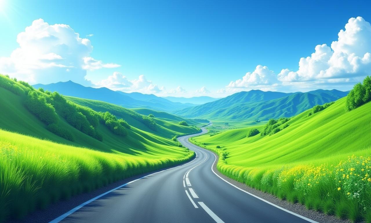 大自然に抱かれる北海道