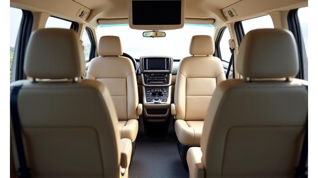 広々とした高級バン